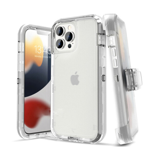 Belt clip defender case Iphone 12 and 12 pro