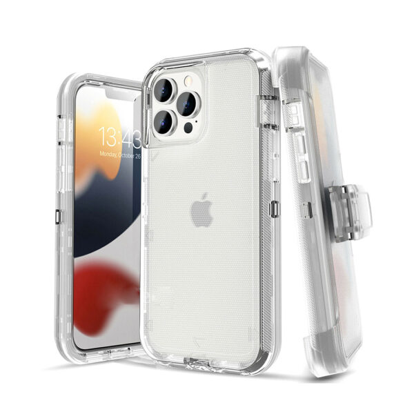 Belt clip defender case Iphone 14