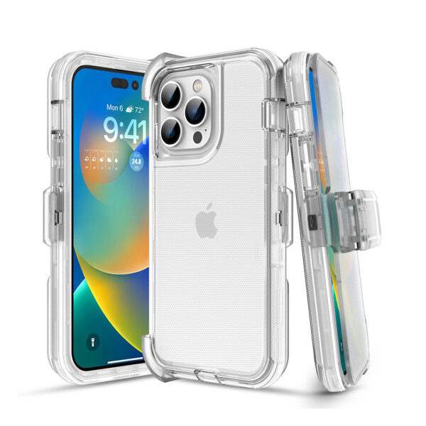 Belt clip defender case Iphone 14 pro max